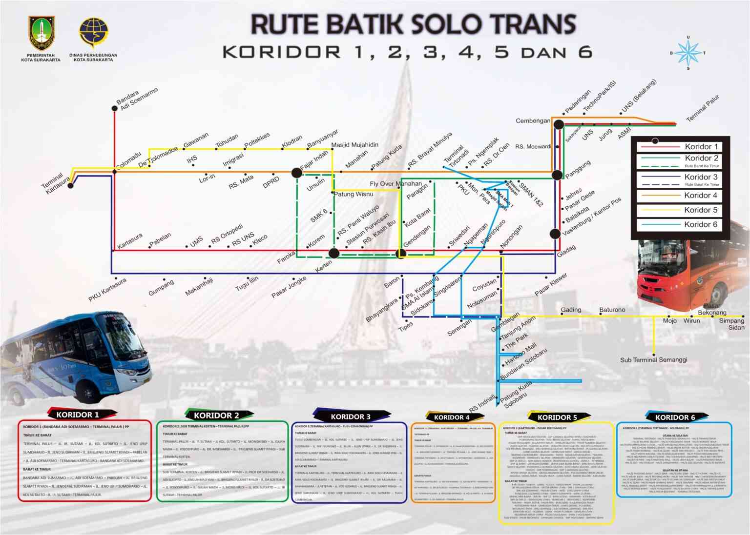 rute transportasi batik solo trans